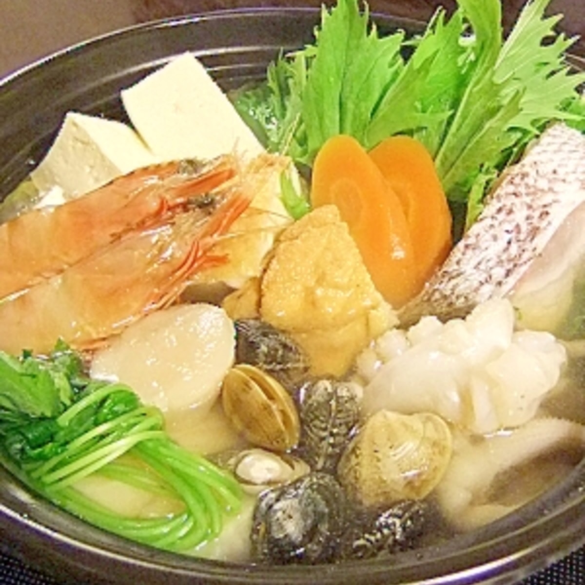海の幸たっぷり 出汁が美味しい 豪華海鮮鍋 レシピ 作り方 By カムトフニャンフニャン 楽天レシピ